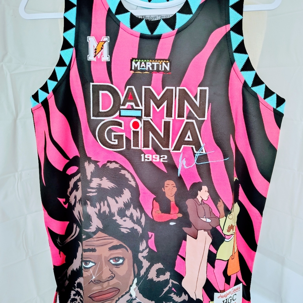Martin Damn Gina 1992 Pink and Black Jersey